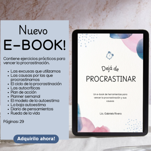 E-book: Dejá de Procrastinar